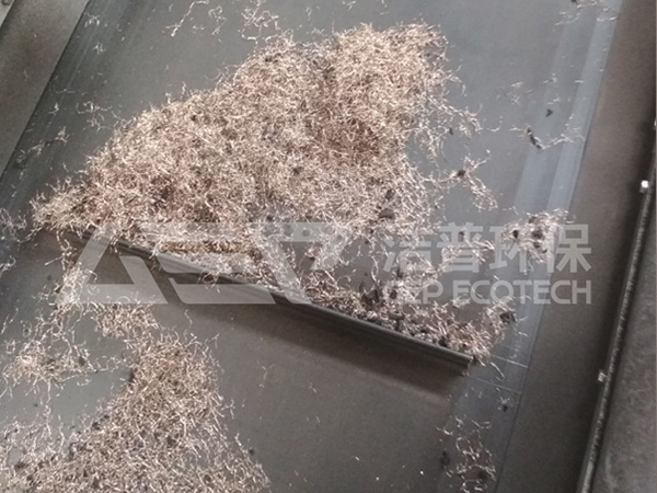 廢舊輪胎破碎裂解生產(chǎn)線，附舊輪胎破碎裂解工藝流程